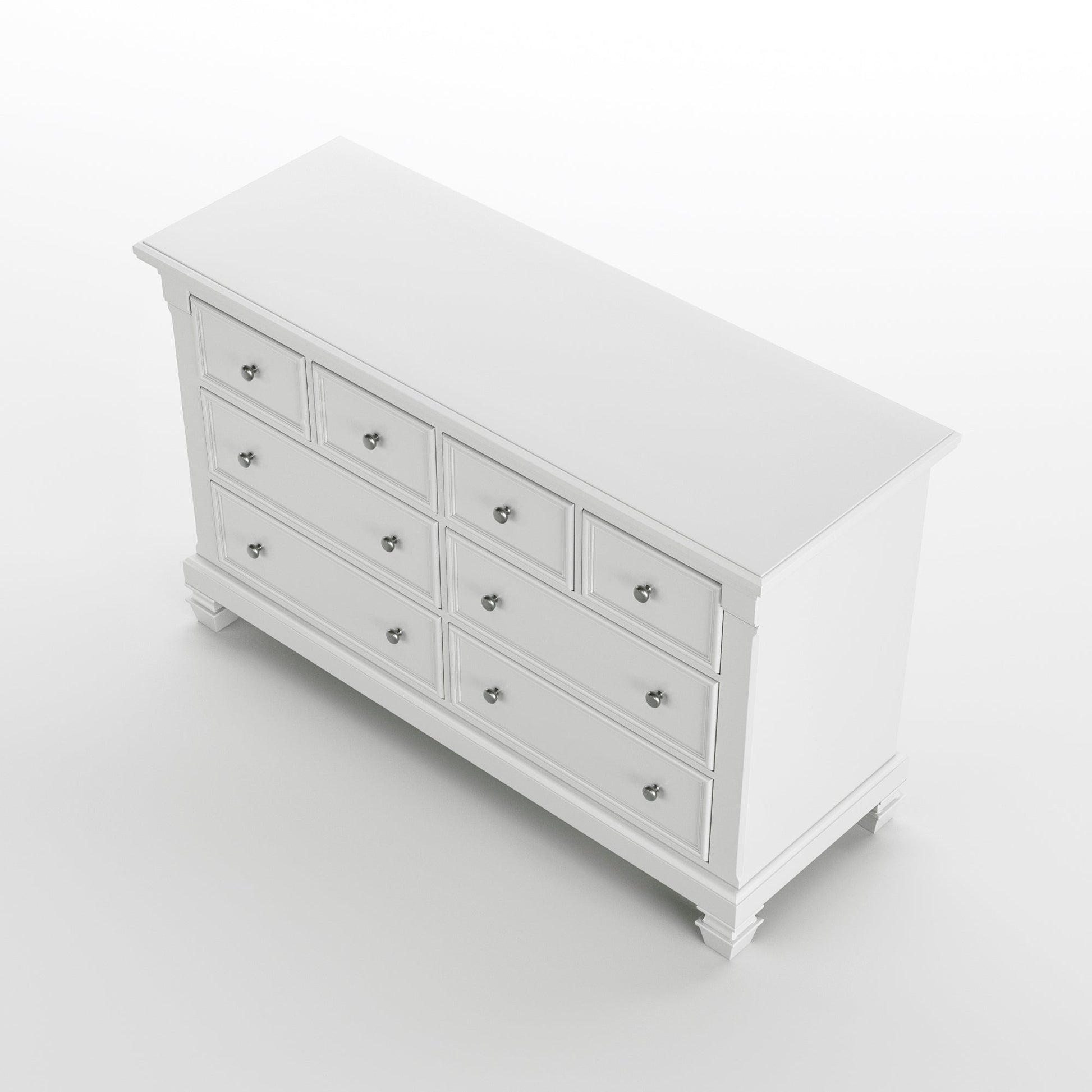 Glendale Double Dresser in White