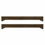 Kerrigan Platform Bed Rails in Cafe au Lait