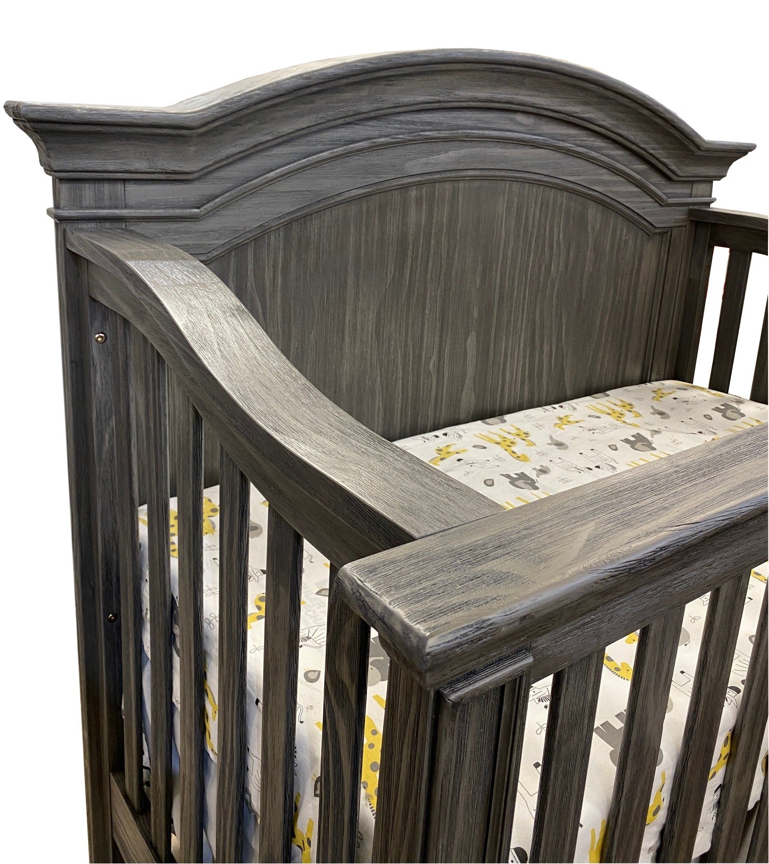 Khloe Convertible Crib in Granite