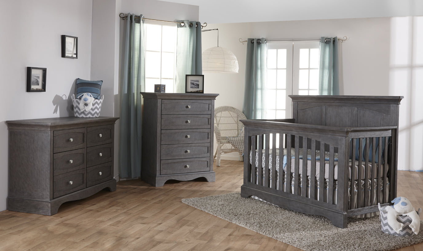 Ragusa Forever Crib in Distressed Granite
