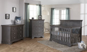 Ragusa Forever Crib in Distressed Granite