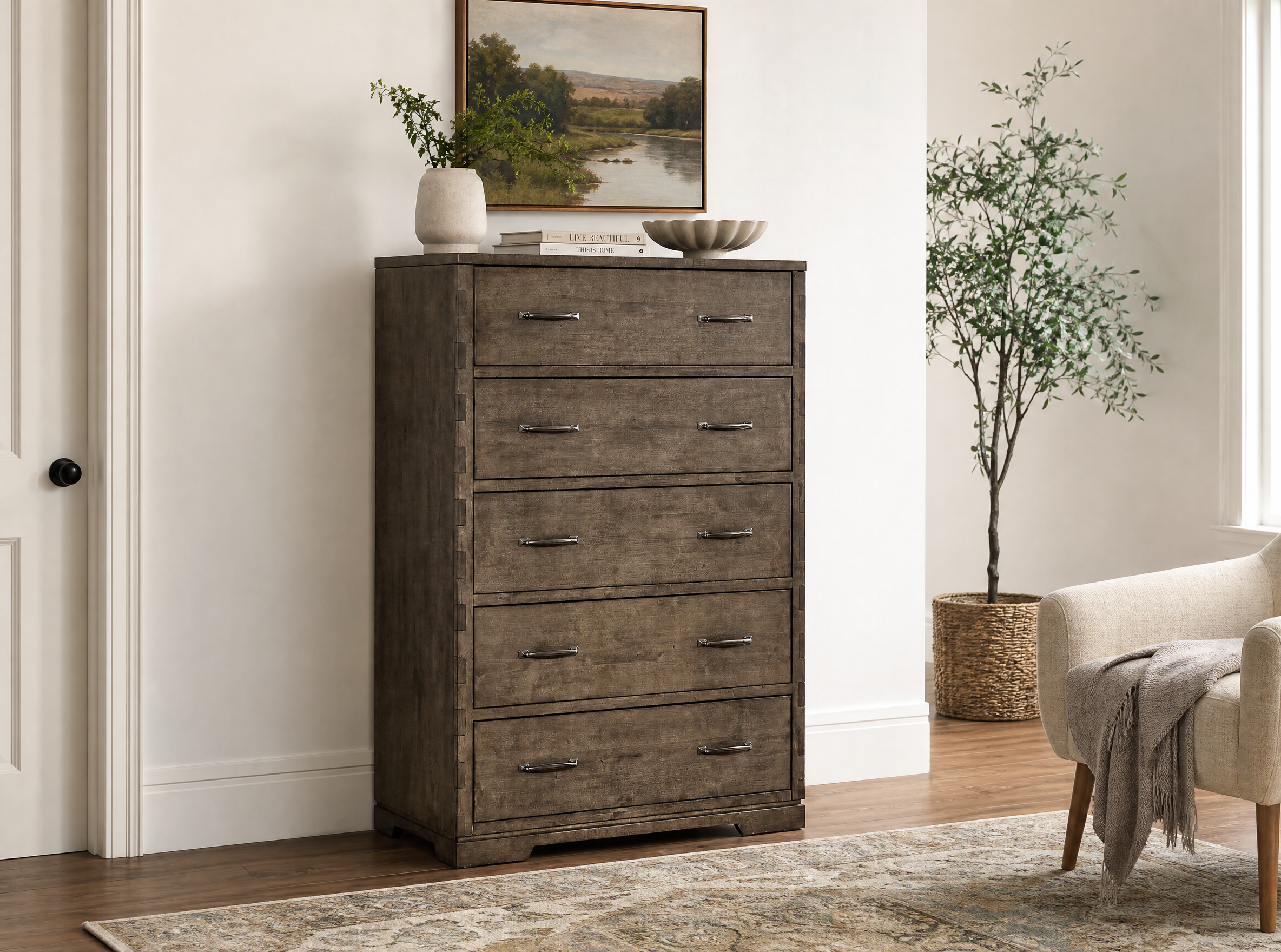 Color: Dove | Dovetail Chest
