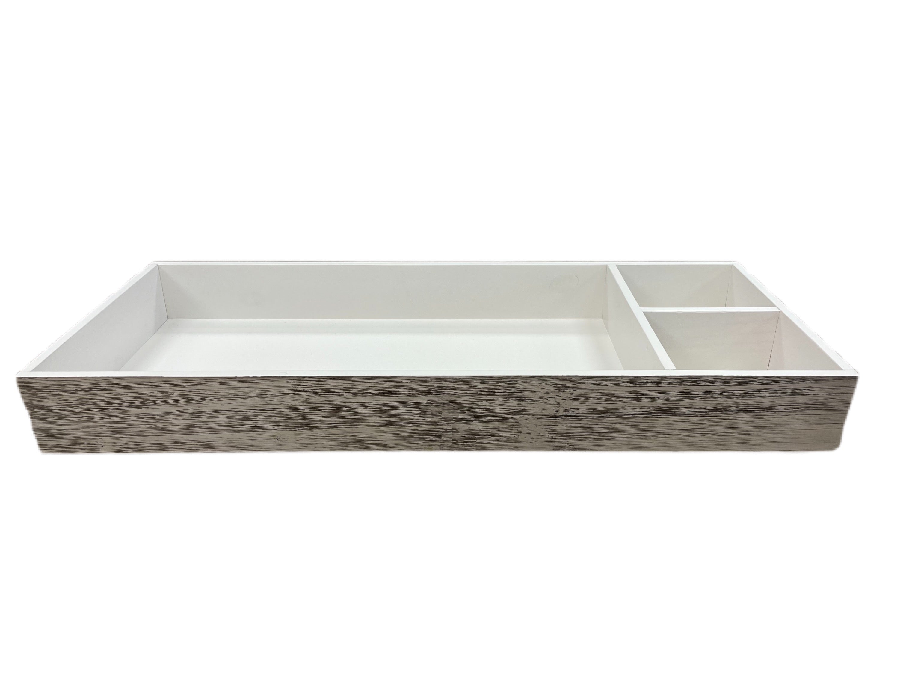 Change Topper in Rustic White