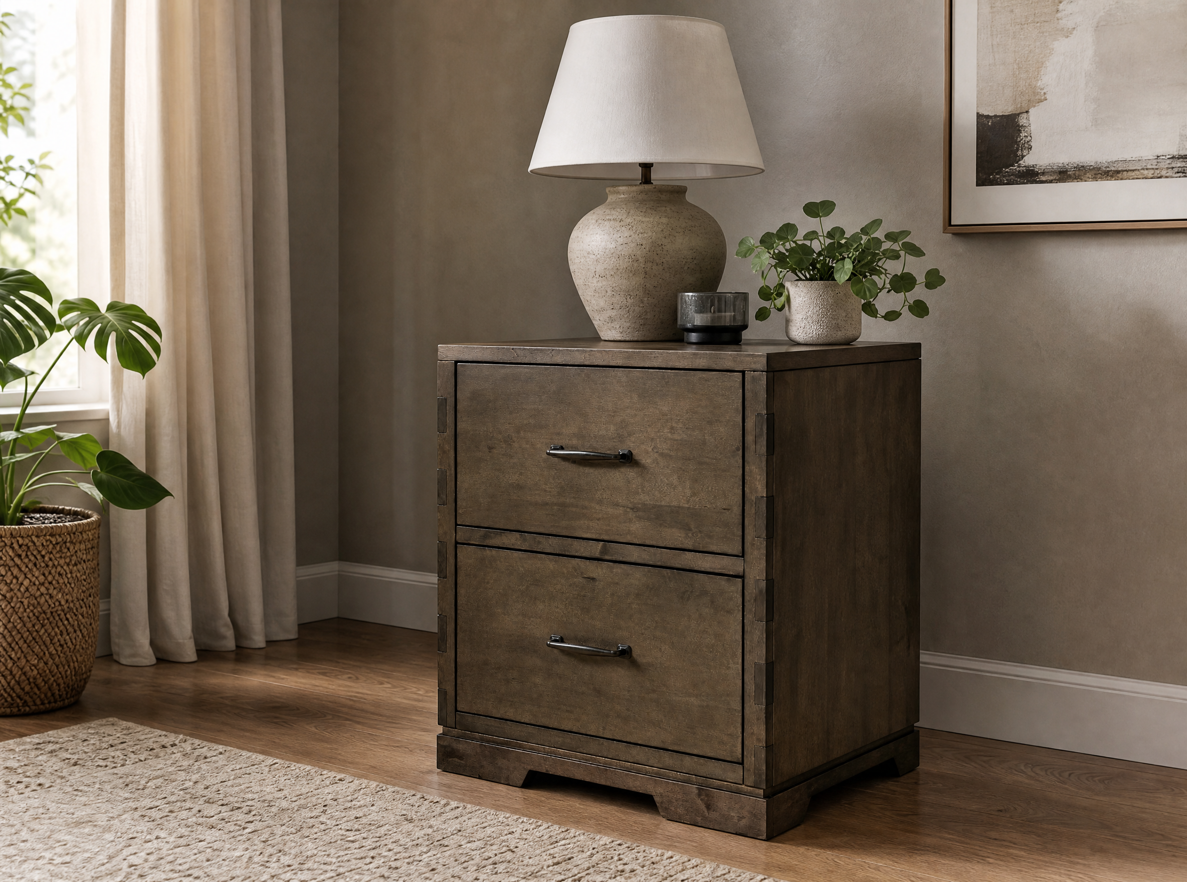 Color: Dove | Dovetail Collection Night Stand