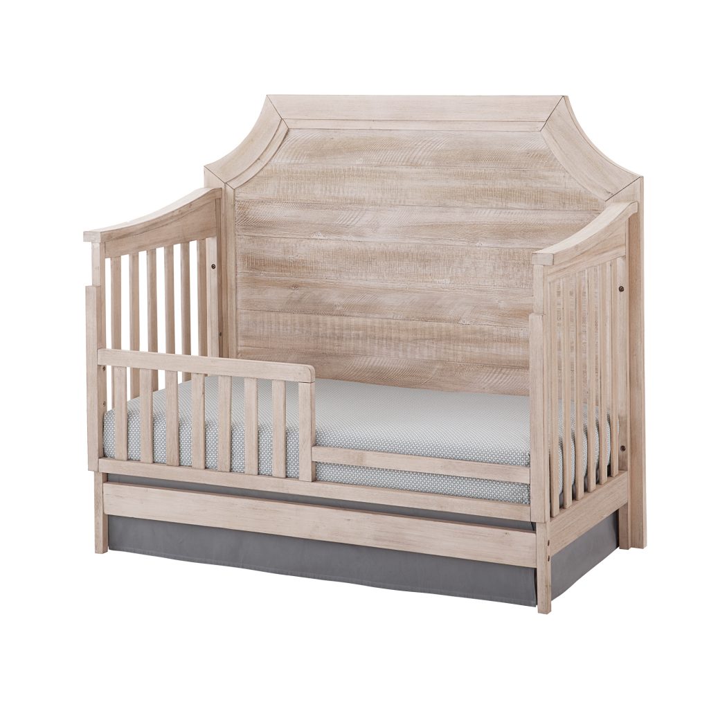 Remi  Convertible Crib in Sugarcoat finish image 2