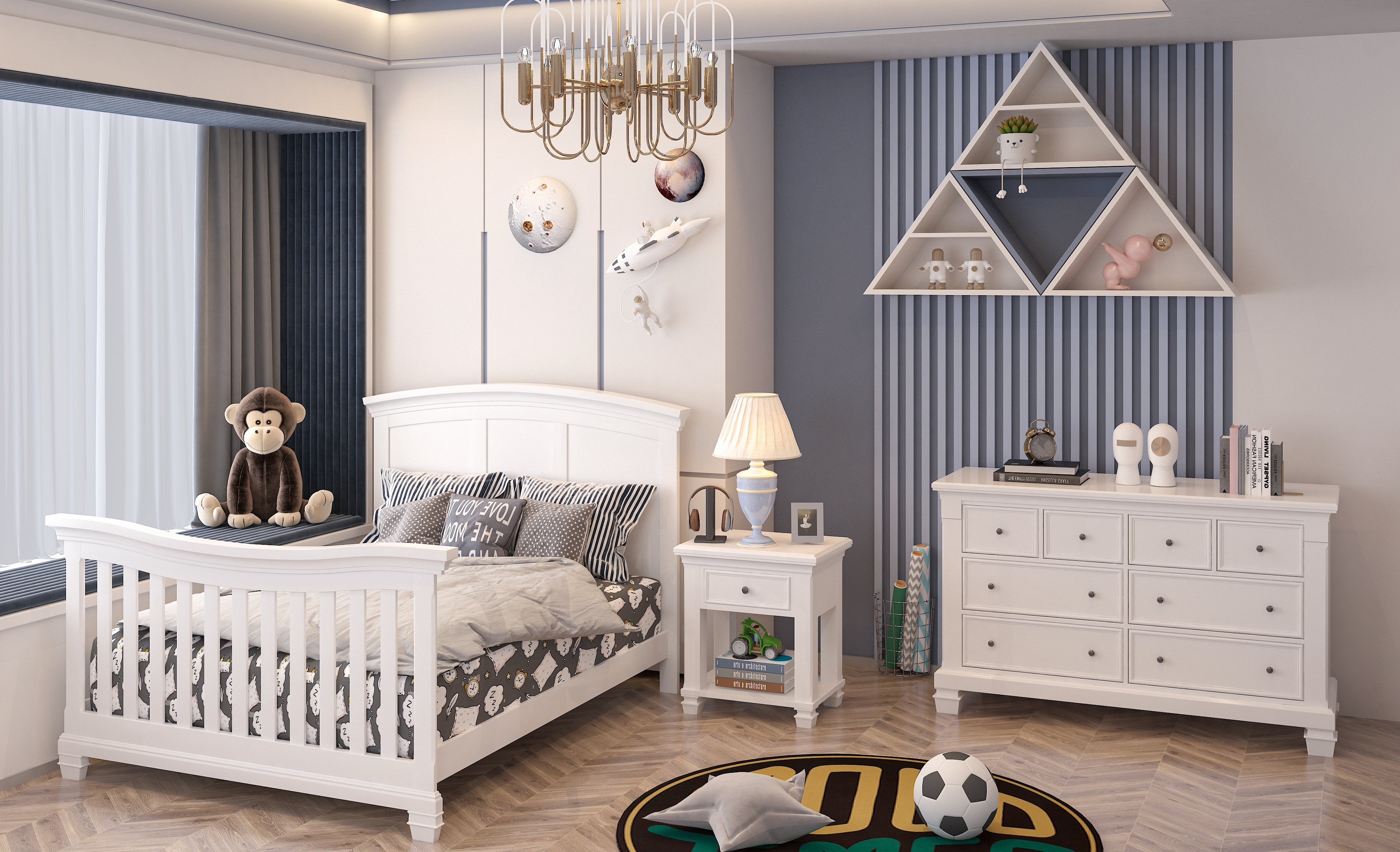 Brittany Convertible Crib image 4
