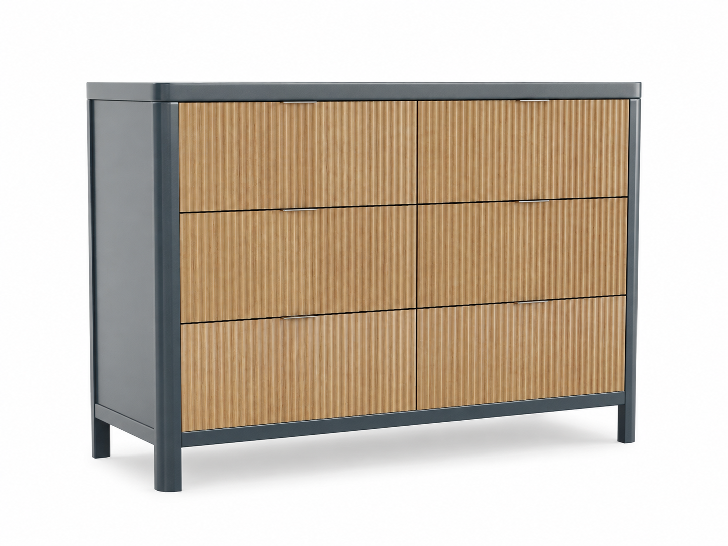 Color: Graphite/Natural | Milano Dresser