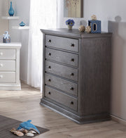 Modena 5 Drawer Chest in Granite
