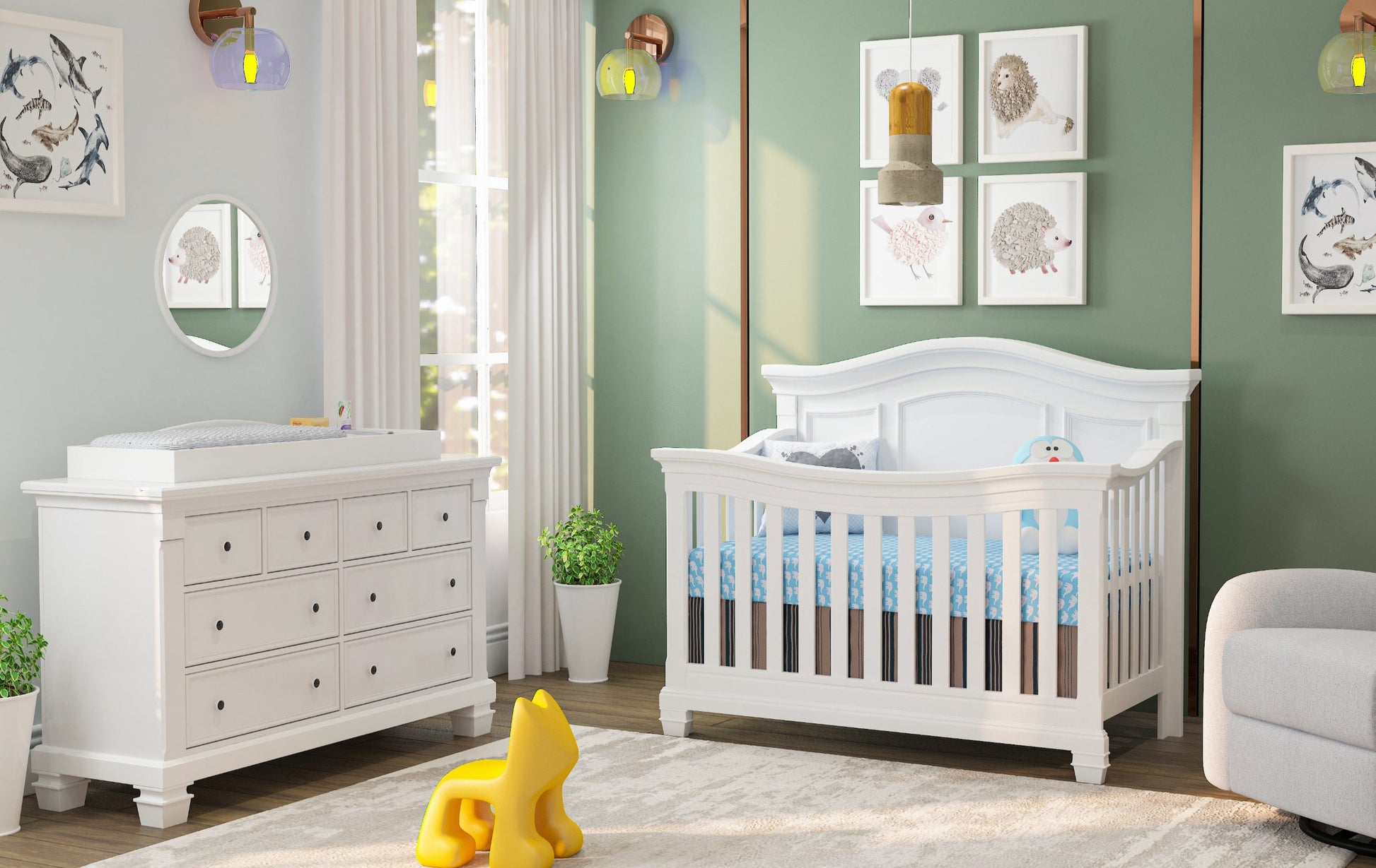 3 Piece Victoria Package Deal White image 1