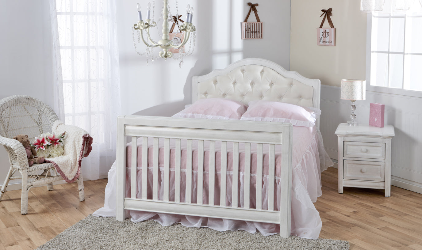 Cristallo Forever Crib with Fabric Panel image 4