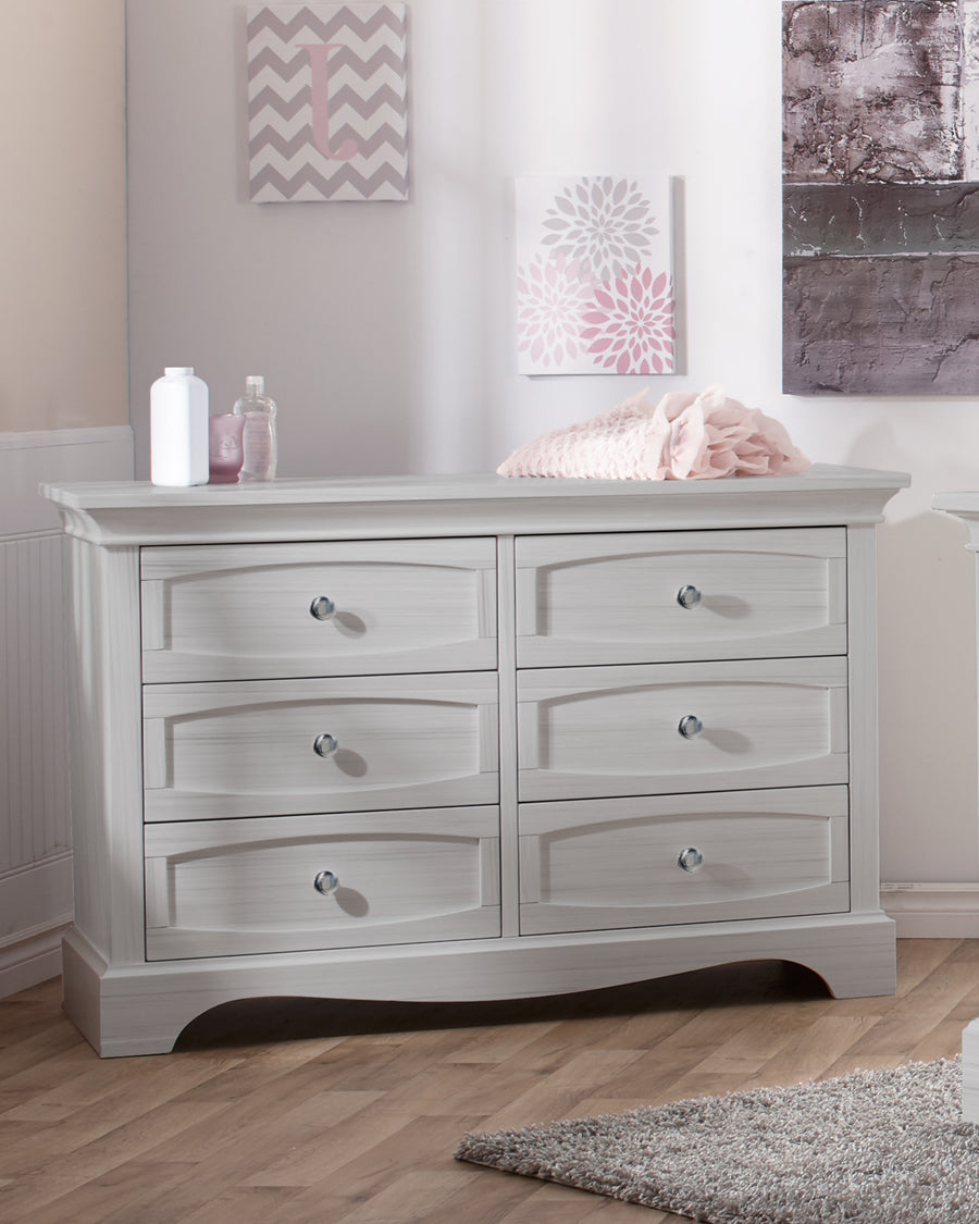 Ragusa Double Dresser in Vintage White