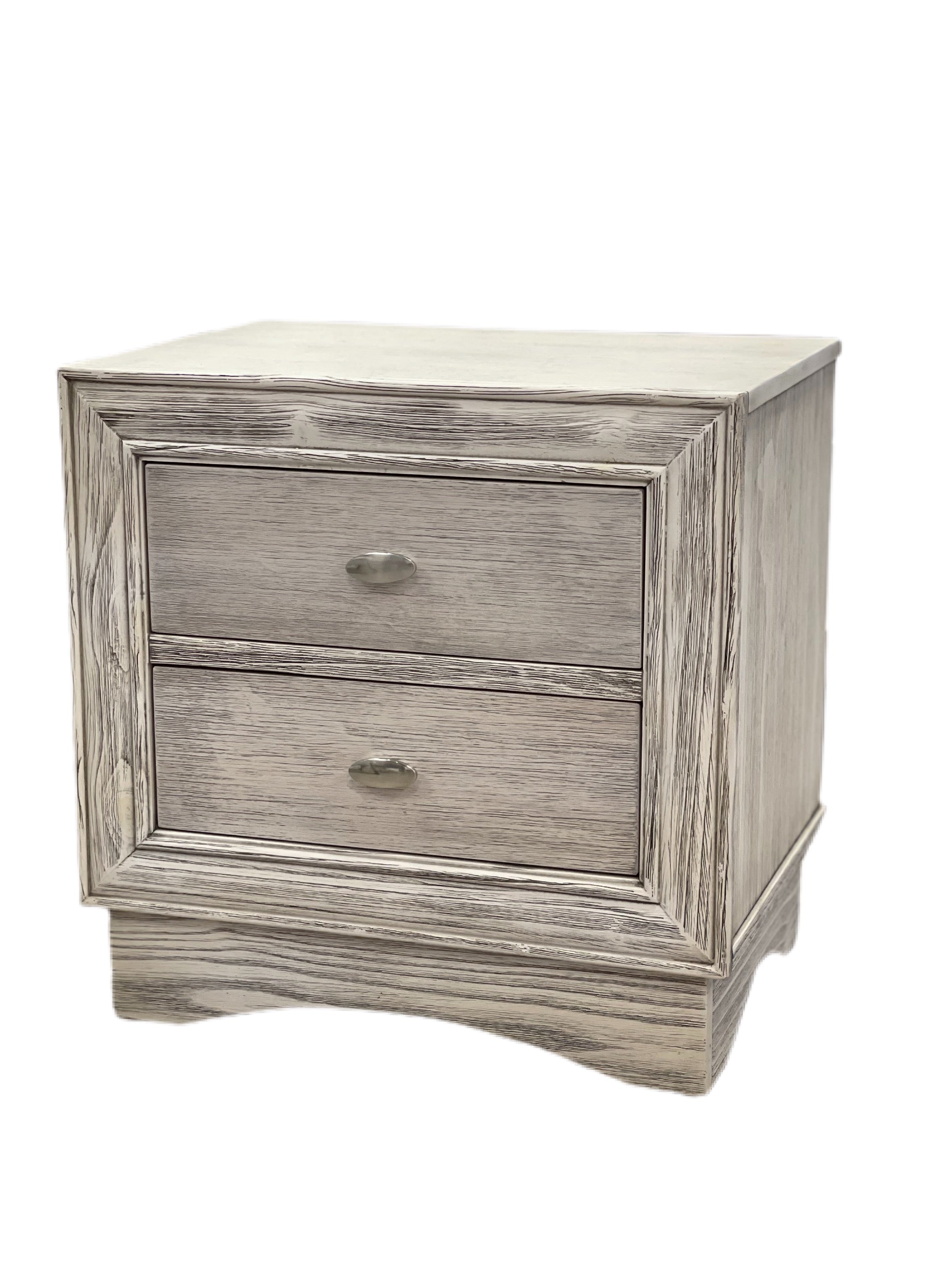 Preston Night Stand in Rustic White