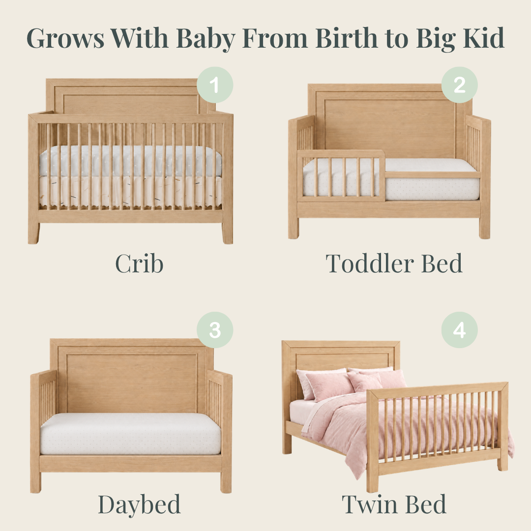 Birch Convertible Crib