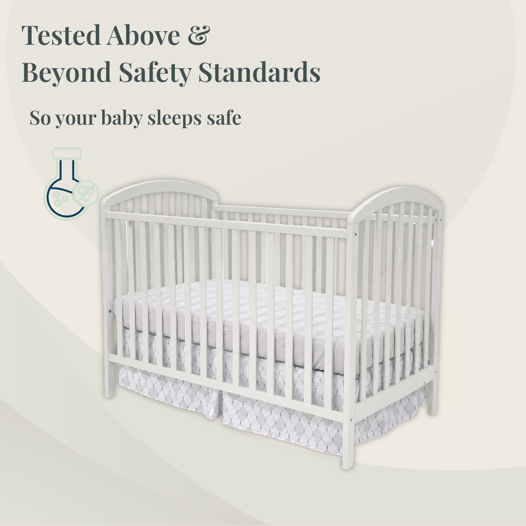 Classic Crib in White finish