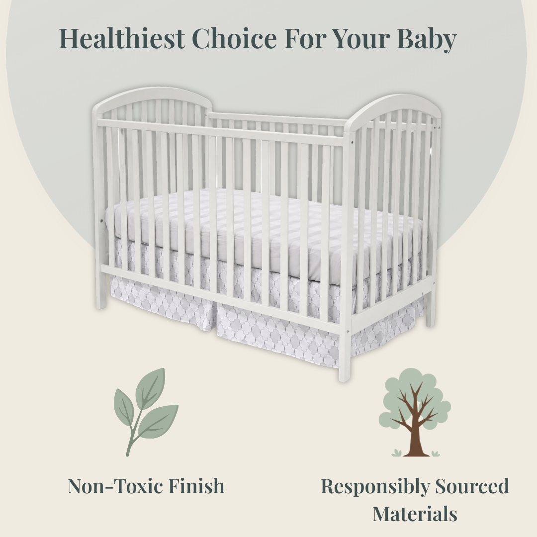Classic Crib in White finish