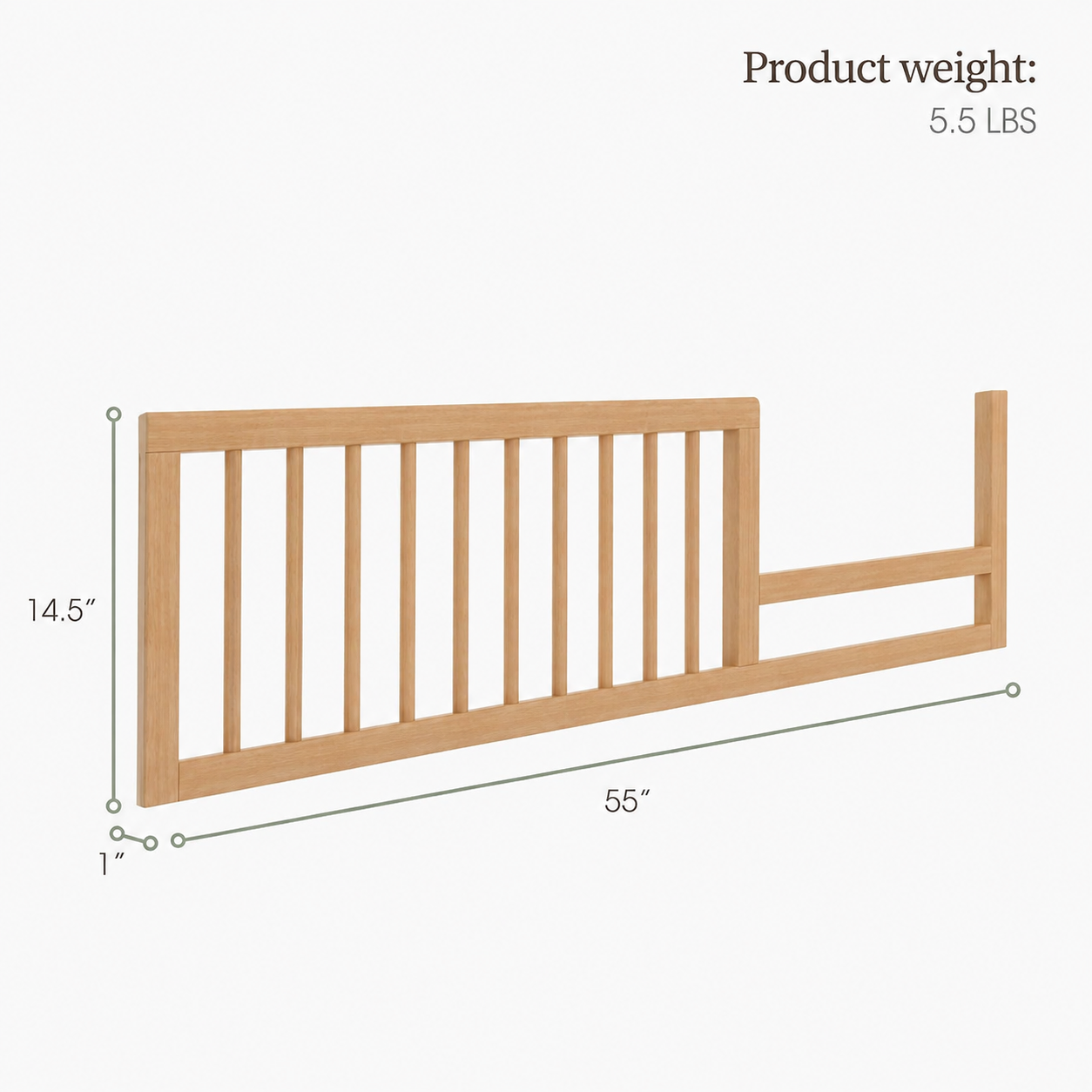 Cove Toddler Guard Rail