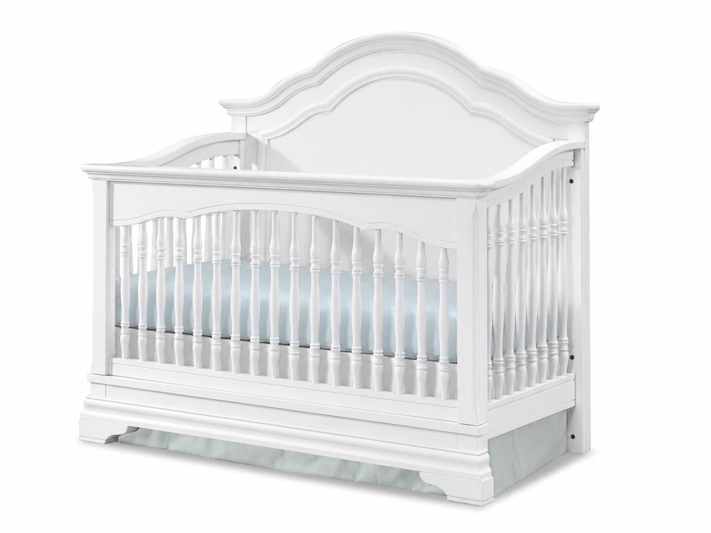 Athena Collection Convertible Crib in Belgium Cream