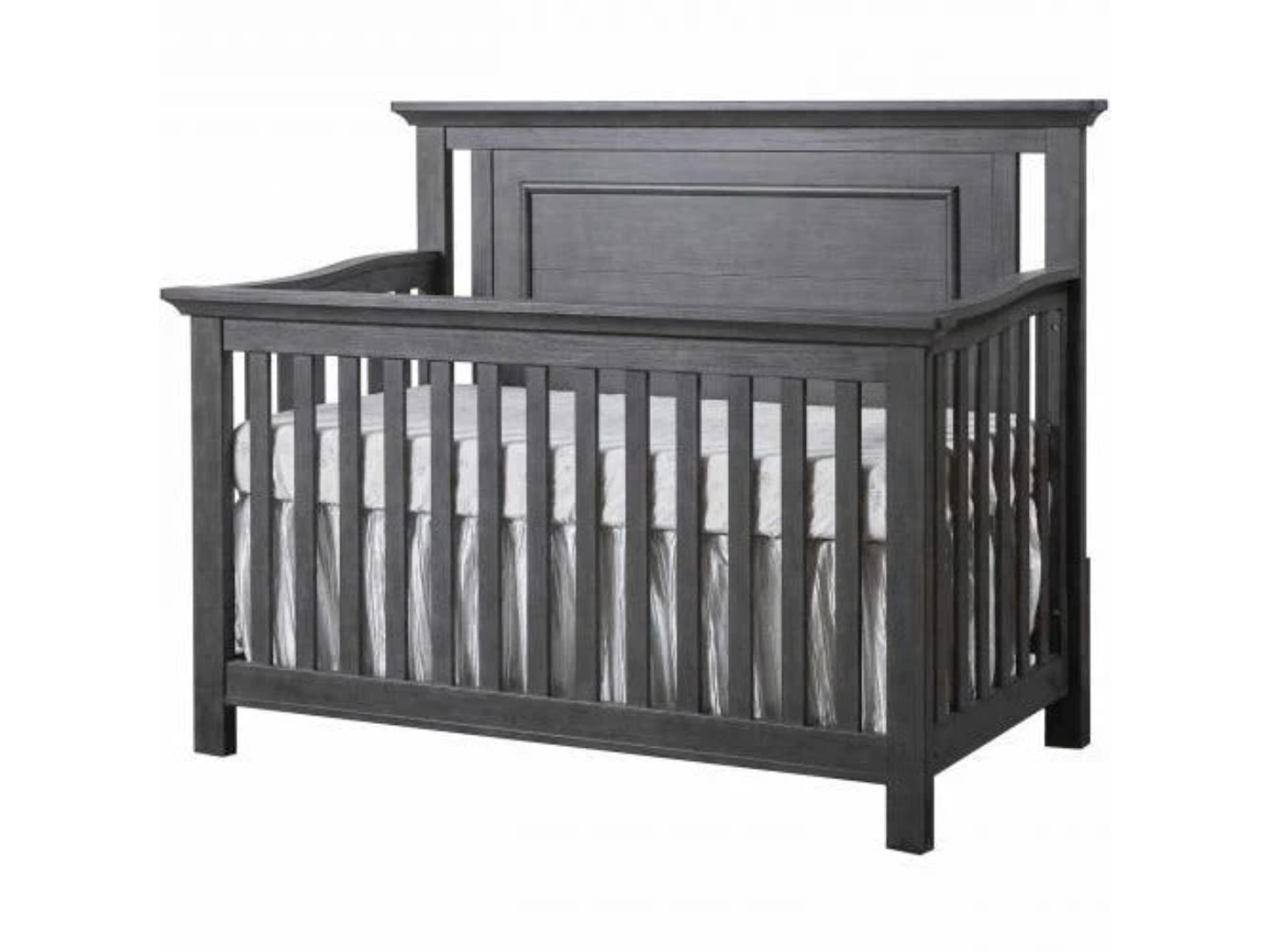 Color: Granite | Como Flat Top Crib
