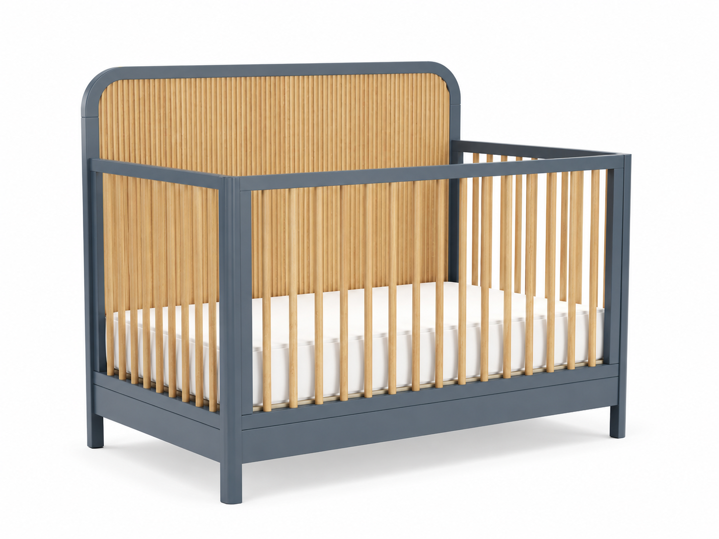 Color: Graphite/Natural | Milano Crib