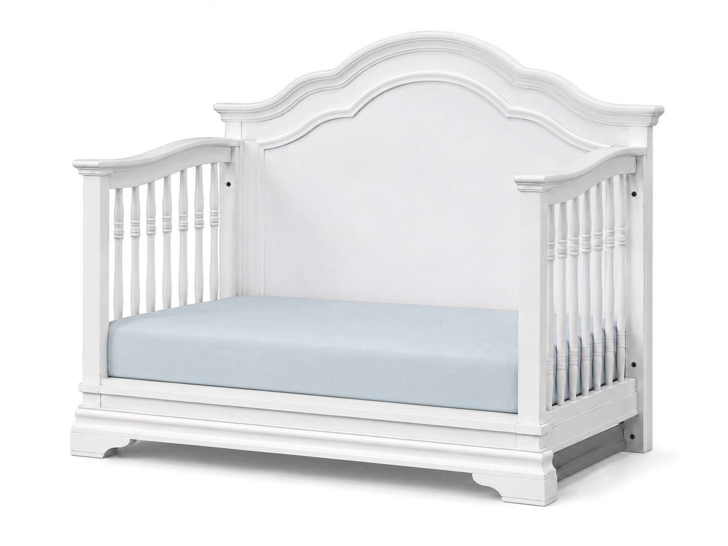 Athena Collection Convertible Crib in Belgium Cream