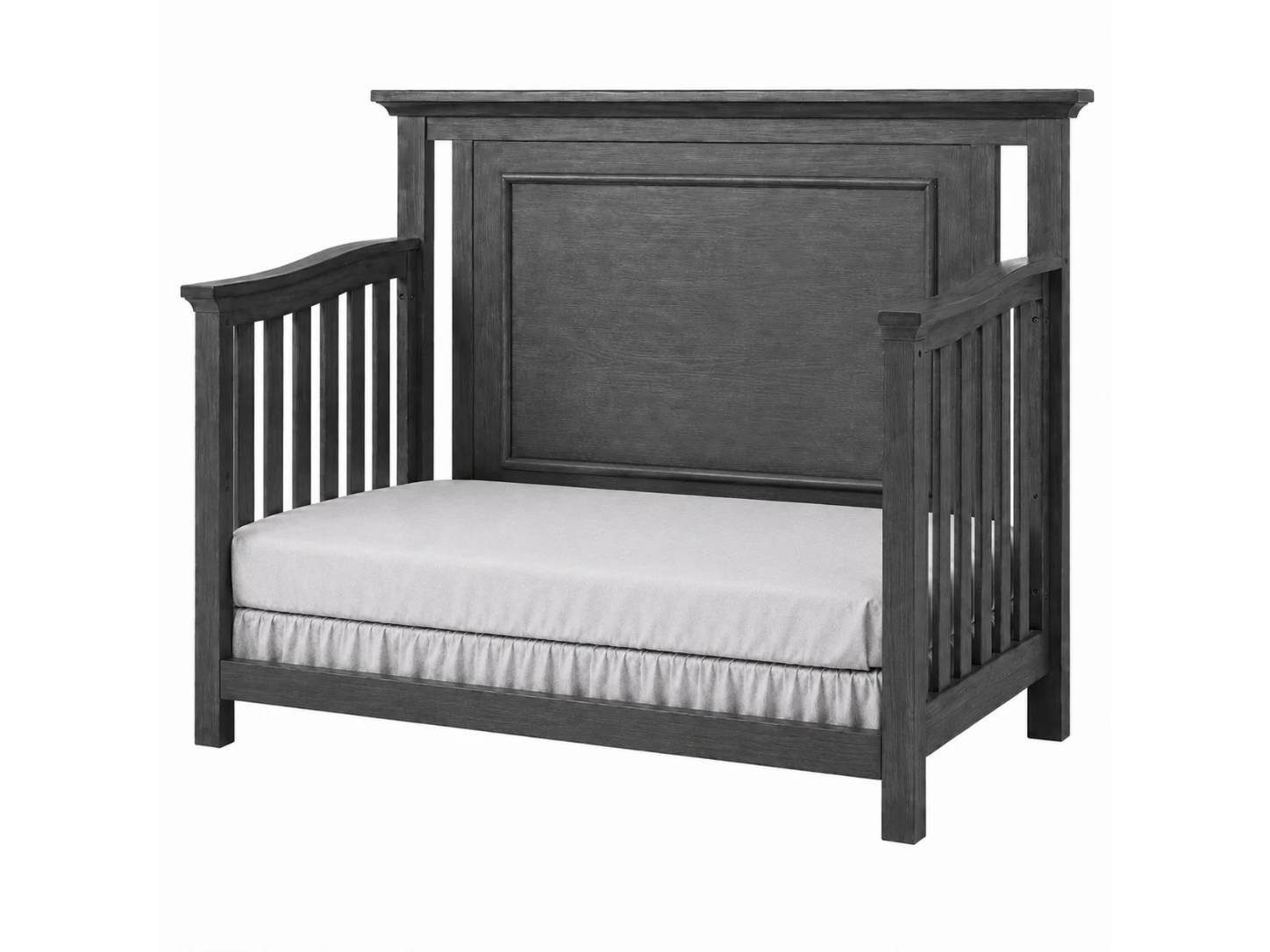 Color: Granite | Como Flat Top Crib