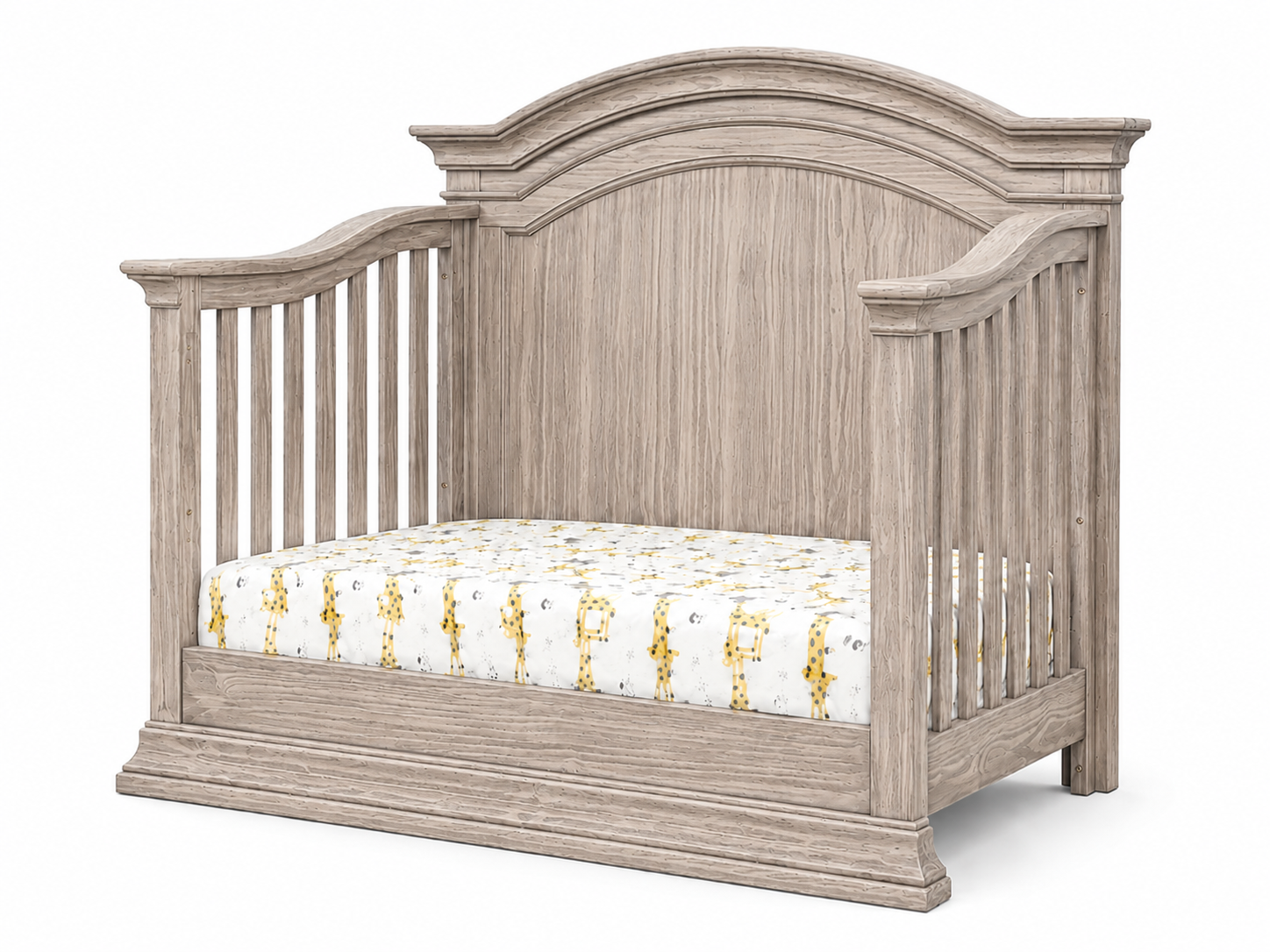 Color: Rustic White | Khloe Convertible Crib