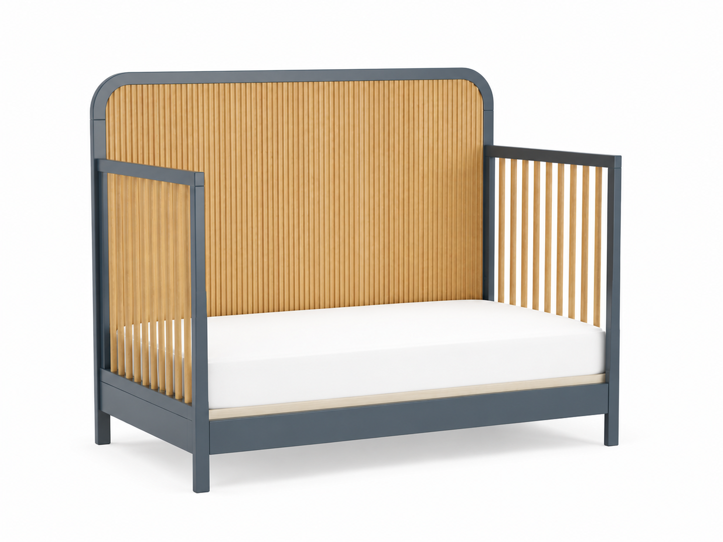 Color: Graphite/Natural | Milano Crib