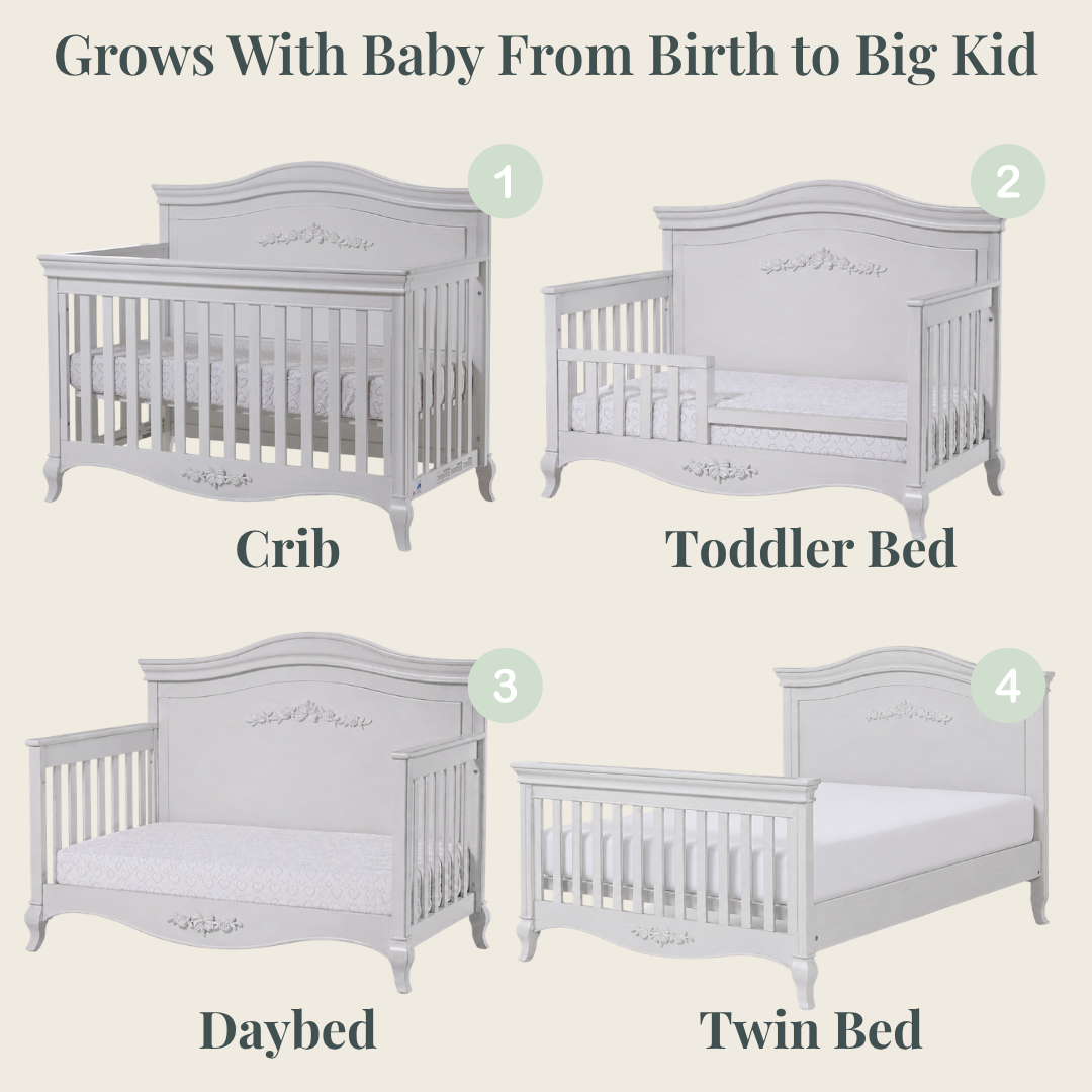 Diamante Forever Crib - Panel with Decor