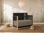 Color: Matte Black Vintage | Dream On Me Soho Convertible Crib in Matte Black Vintage