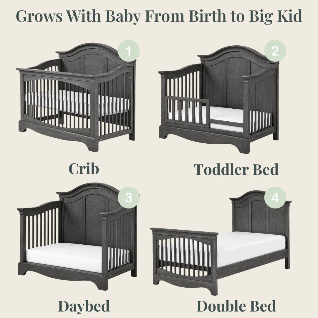 Color: Granite | Enna Forever Crib