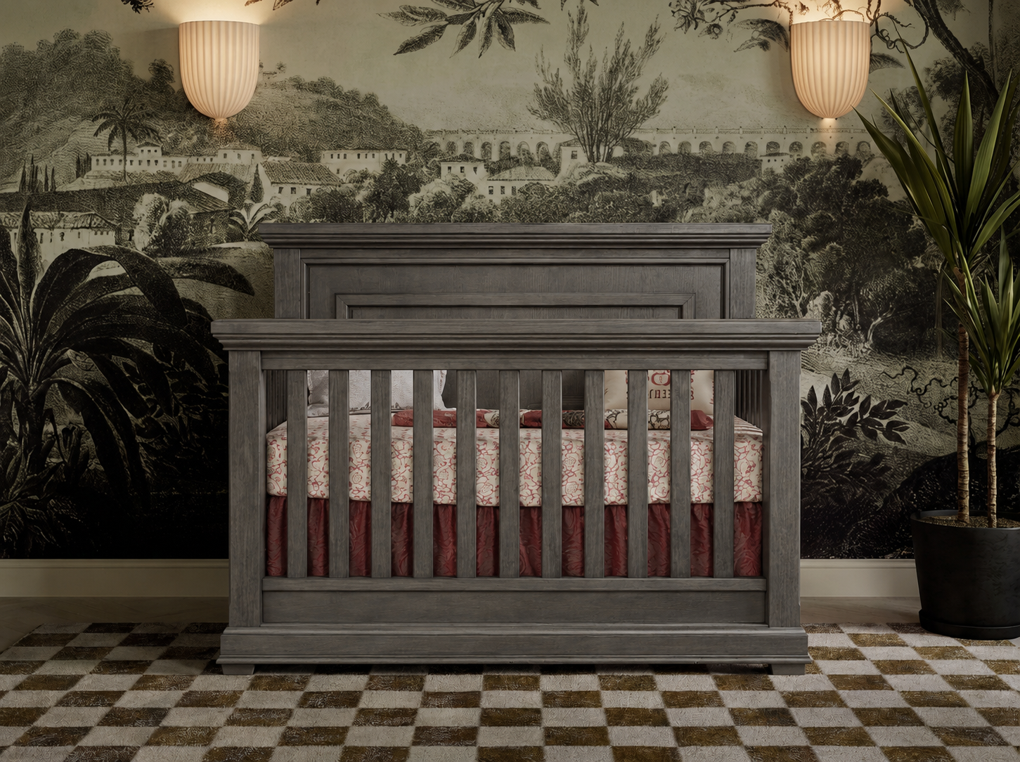 Color: Granite | Modena Forever Crib