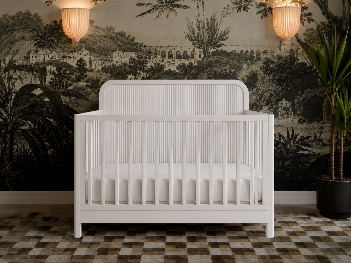 Color: White | Milano Crib