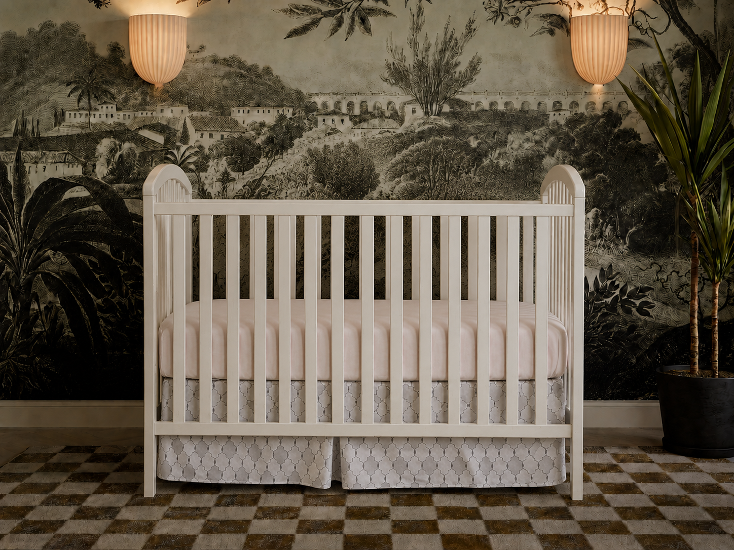 Classic Crib in White finish