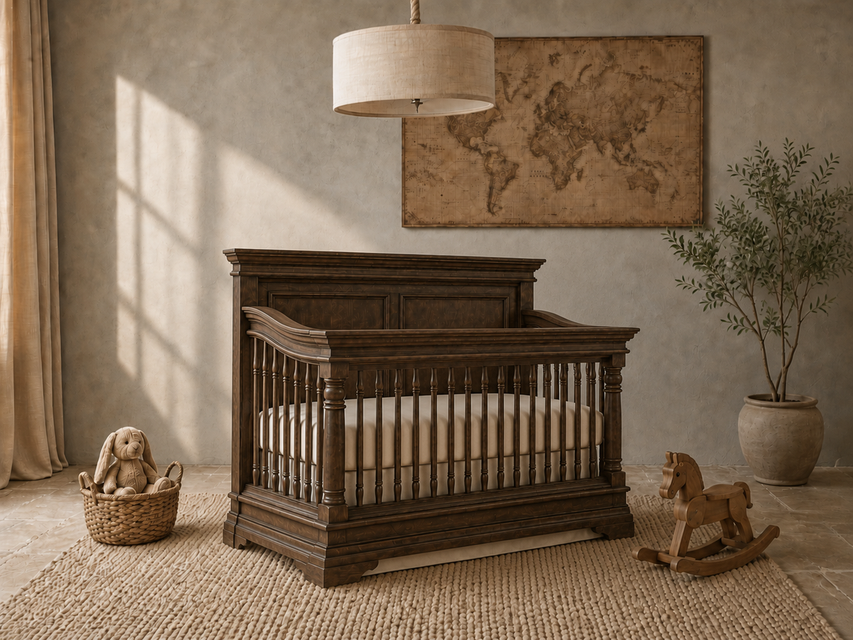 Color: Cafe au Lait | Kerrigan Crib