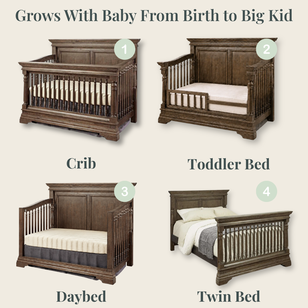 Color: Cafe au Lait | Kerrigan Crib