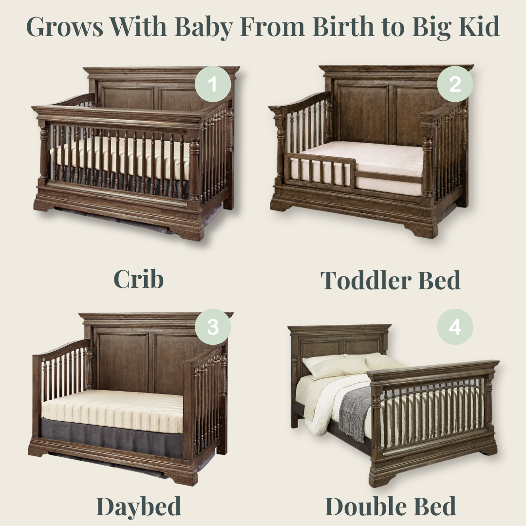 Color: Cafe au Lait | Kerrigan Crib