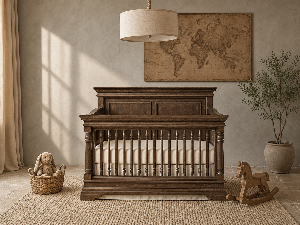 Color: Cafe au Lait | Kerrigan Crib