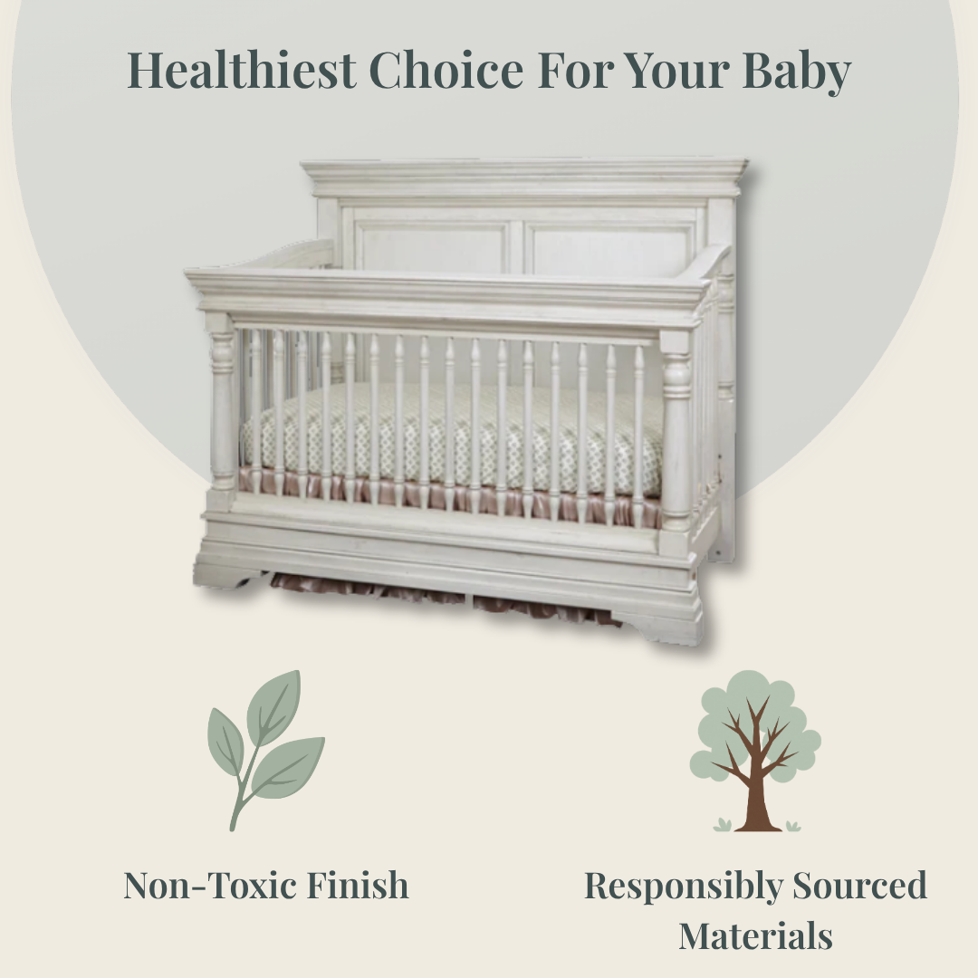 Color: Rustic White | Kerrigan Crib