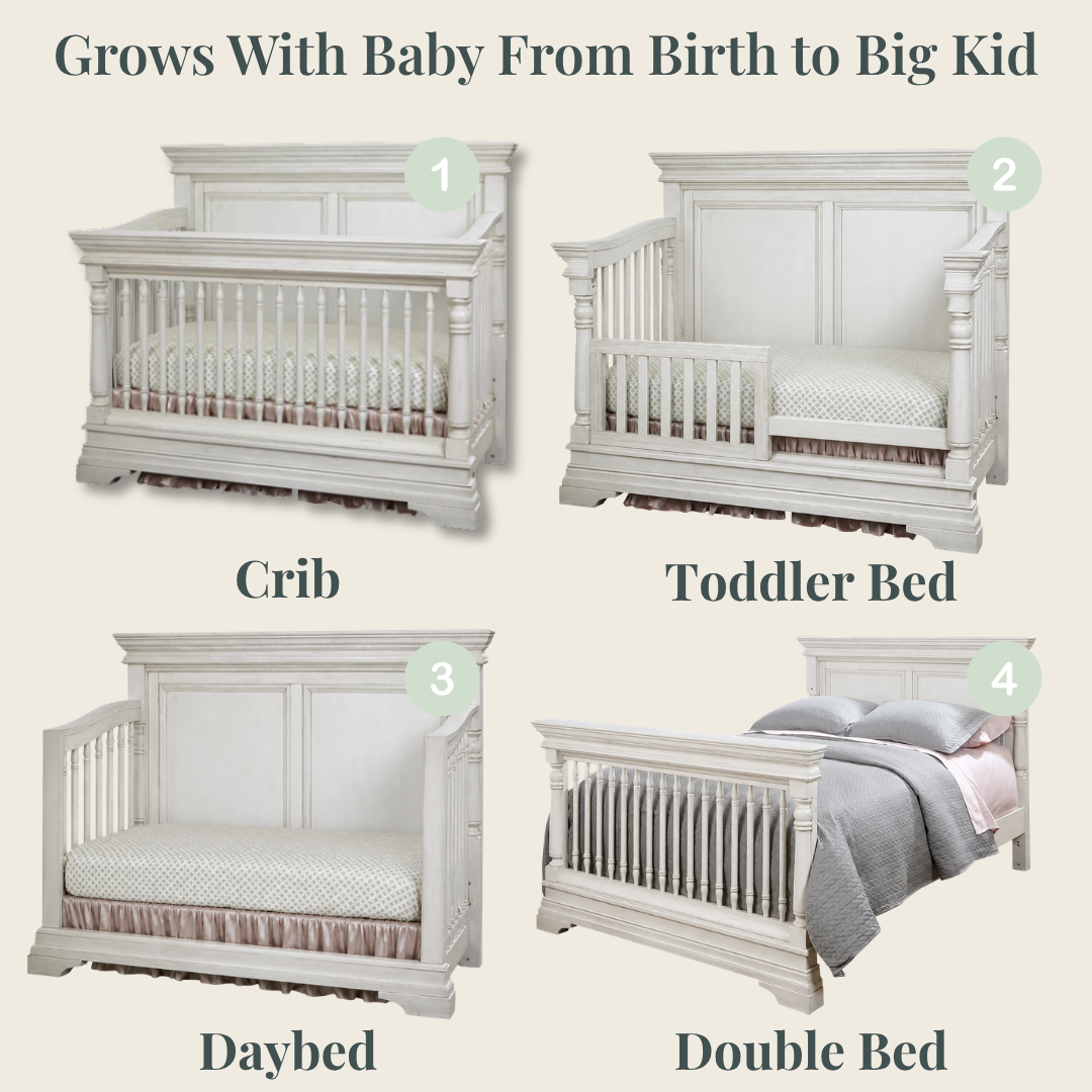 Color: Rustic White | Kerrigan Crib
