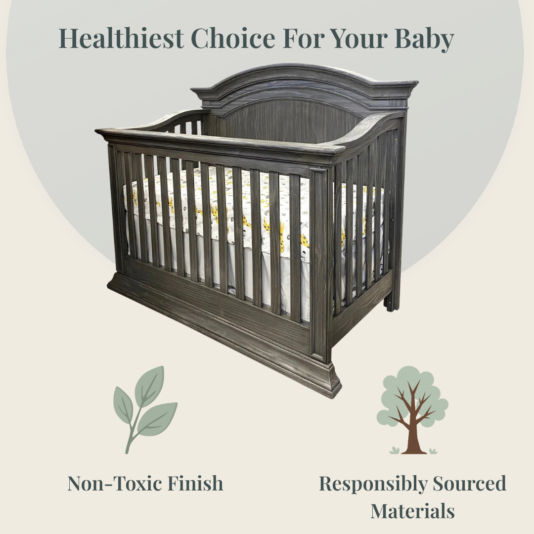 Color: Granite | Khloe Convertible Crib
