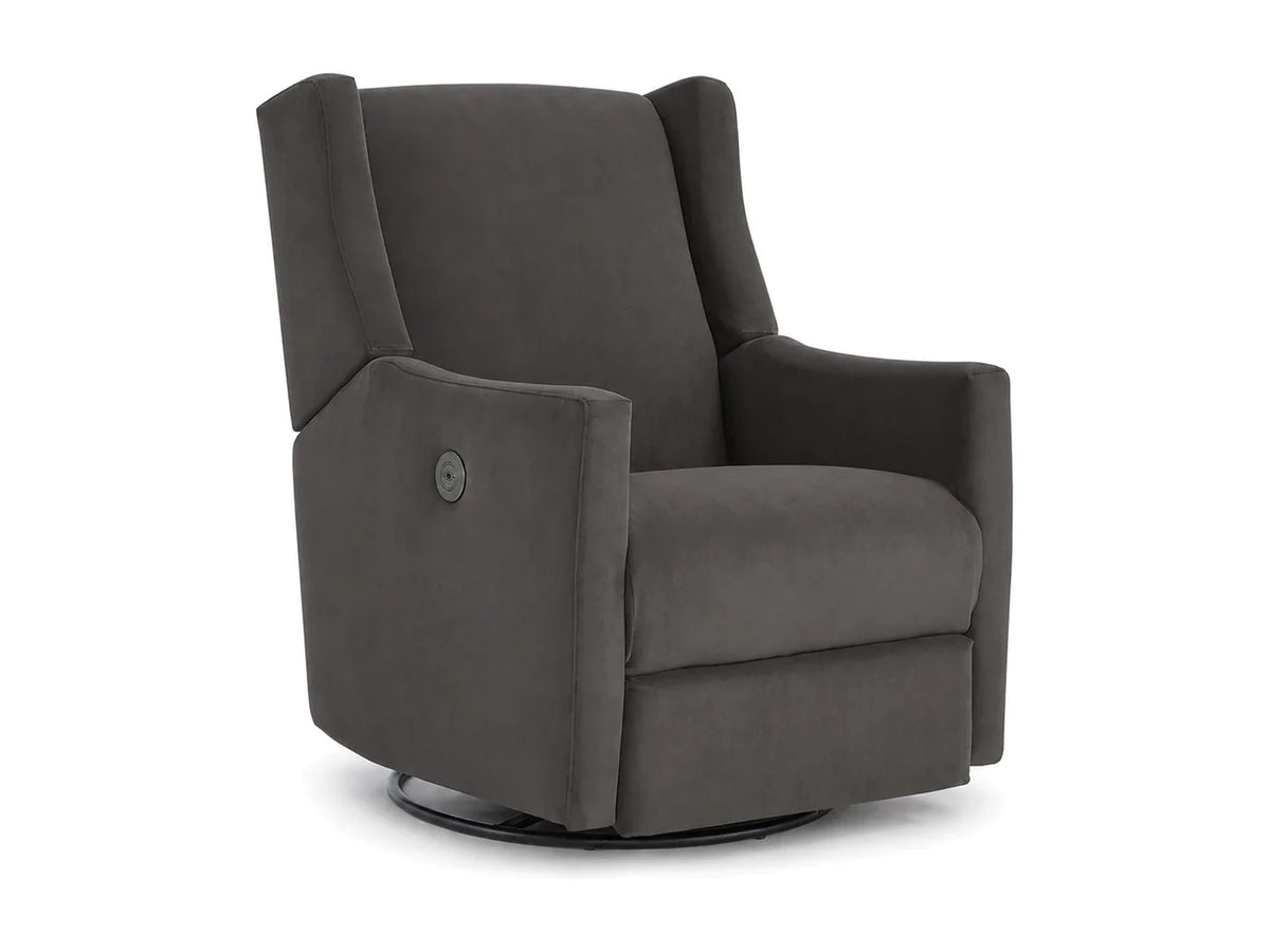Color: Espresso | Lillian  Power Recliner by Best Chairs