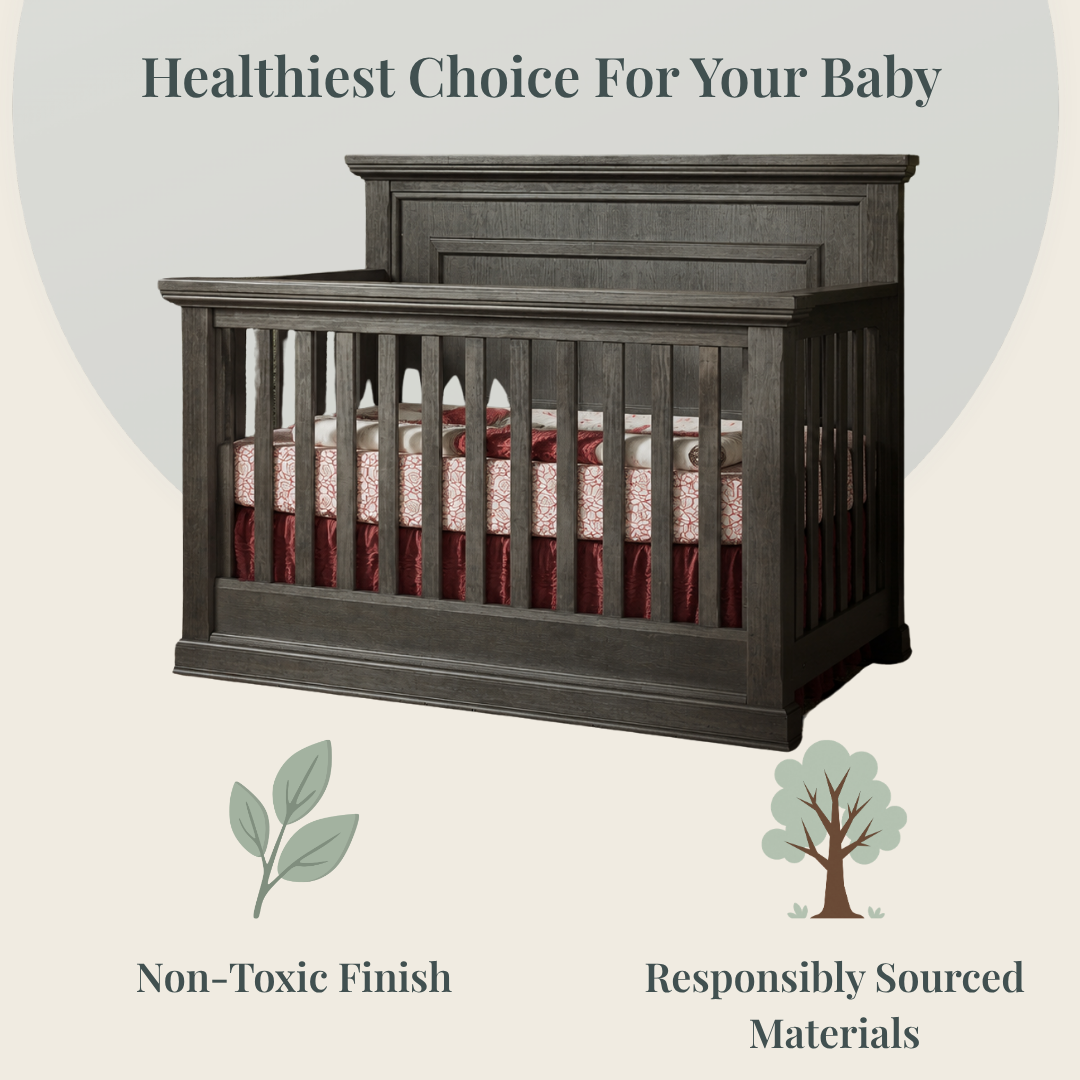 Color: Granite | Modena Forever Crib