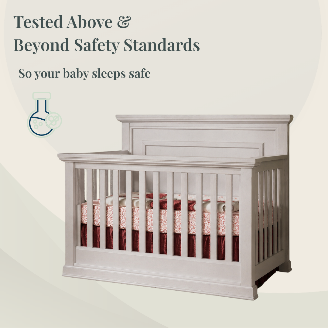 Color: White | Modena Forever Crib