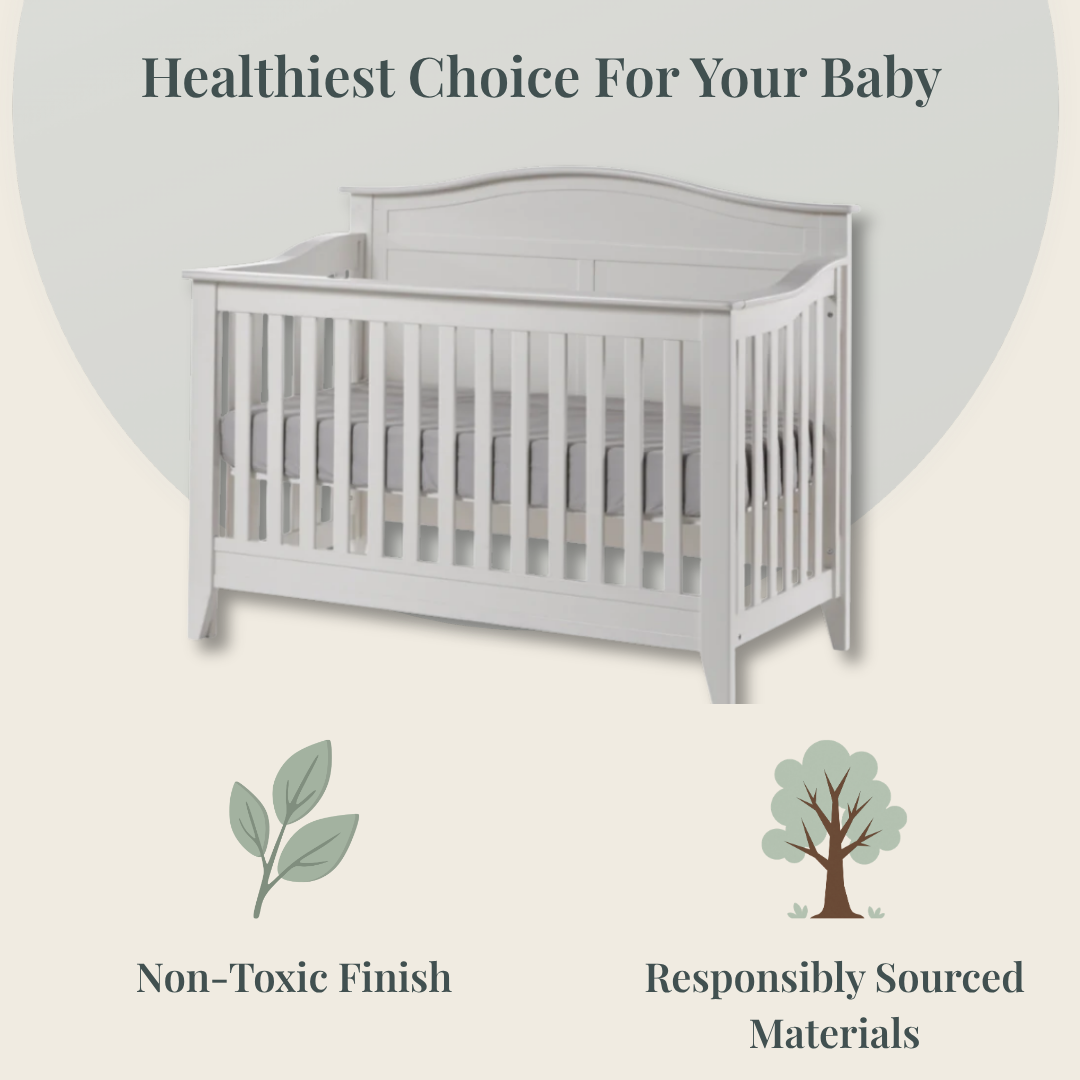 Color: White | Napoli Forever Crib