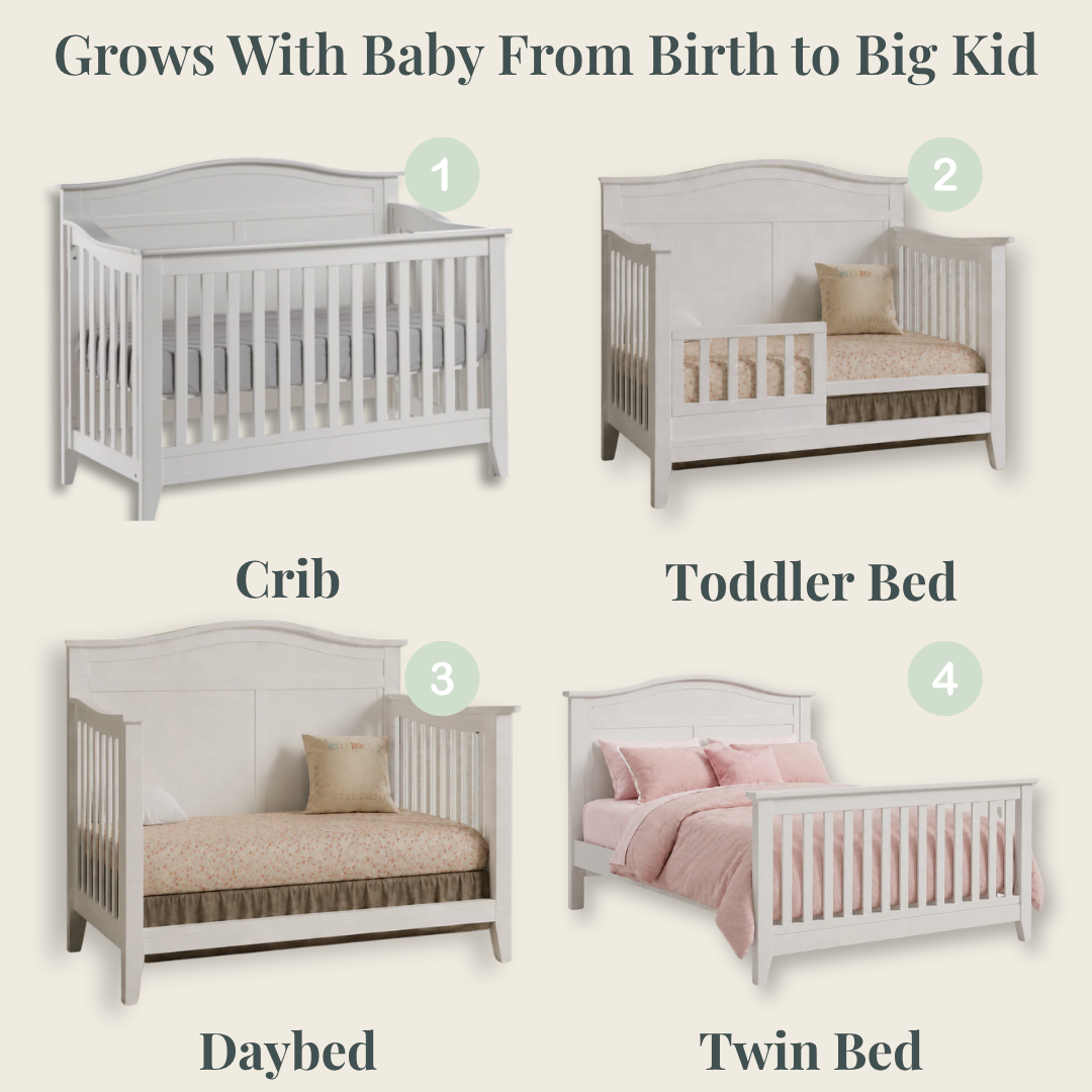 Color: White | Napoli Forever Crib