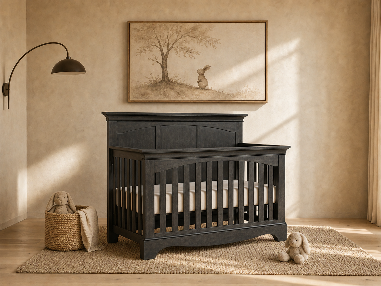 Color: Granite | Ragusa Forever Crib