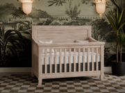 Remi Flat Top Convertible Crib in Sugarcoat finish