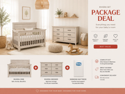 Color: Sand | Riviera 3 Piece Package Set