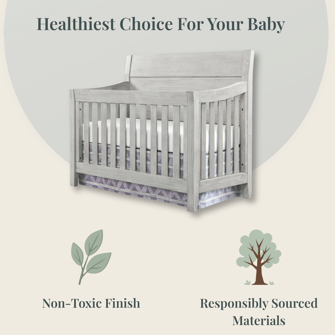 Color: Weathered Washed Sierra | Timber Ridge Convertible Crib
