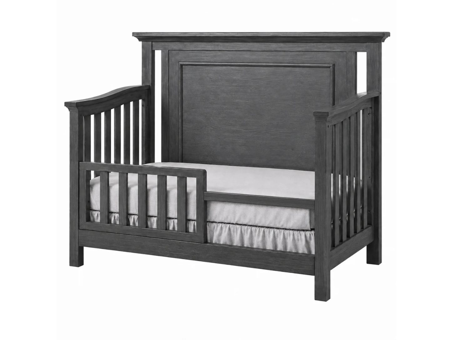 Color: Granite | Como Flat Top Crib